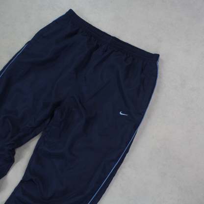 RARE 2000s Trackpants Navy-Kikonat