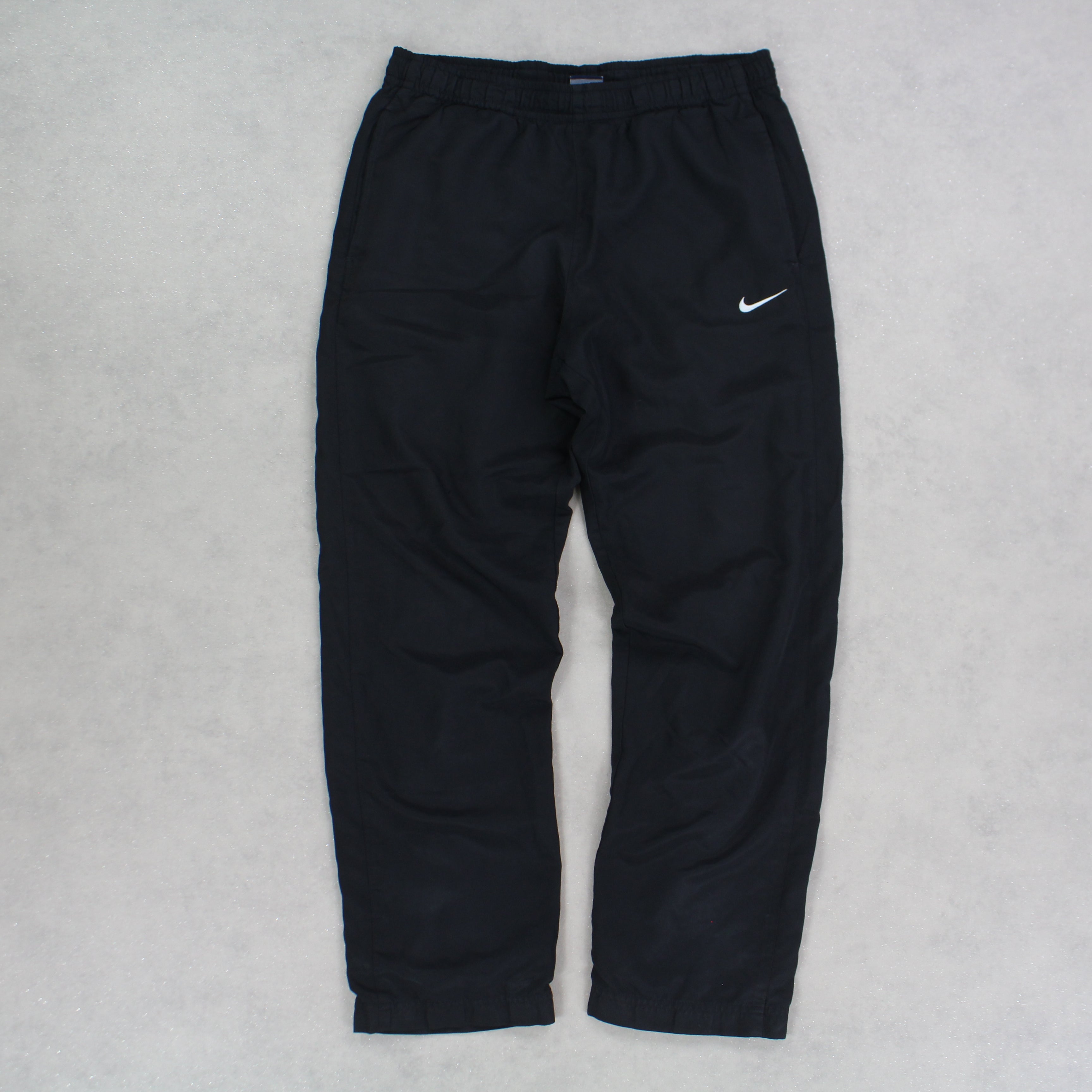 RARE 2000s Trackpants Black-Kikonat