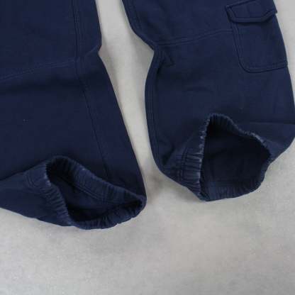 RARE 2000s Cargo Joggers Navy-Kikonat
