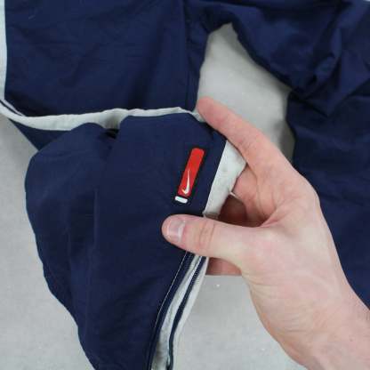 RARE 2000s Trackpants Navy-Kikonat