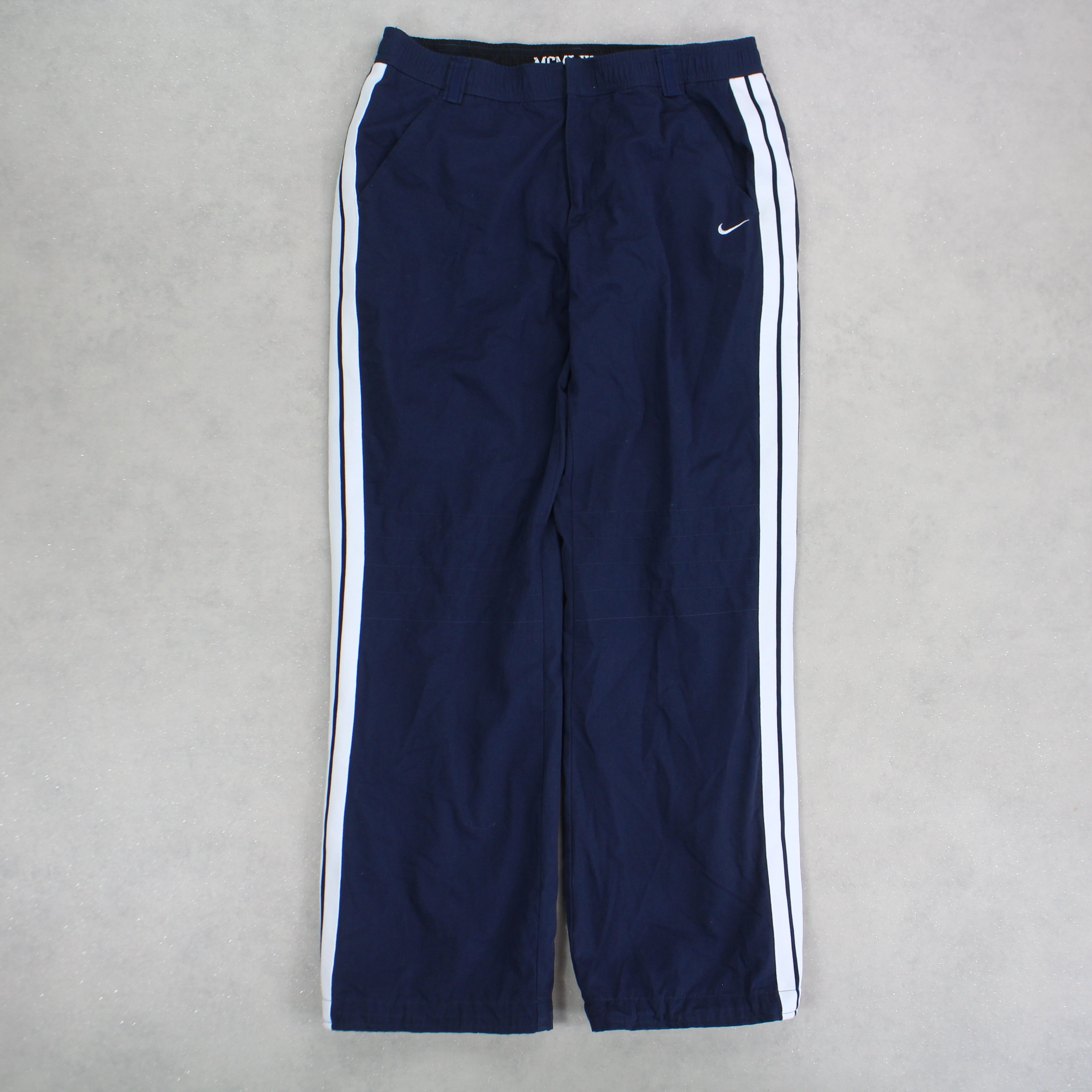 RARE 2000s Trackpants Navy-Kikonat