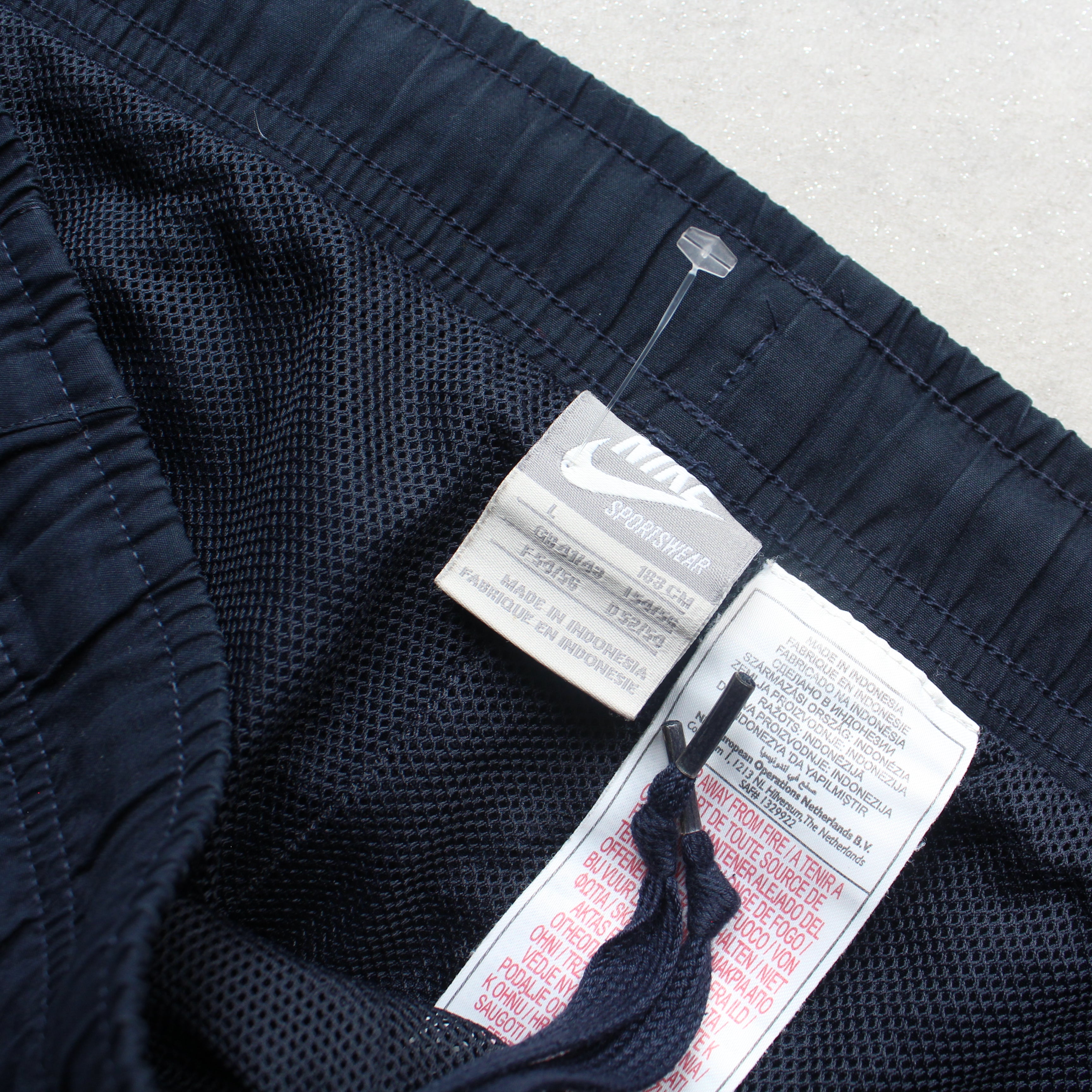 RARE 2000s Baggy Trackpants Navy-Kikonat