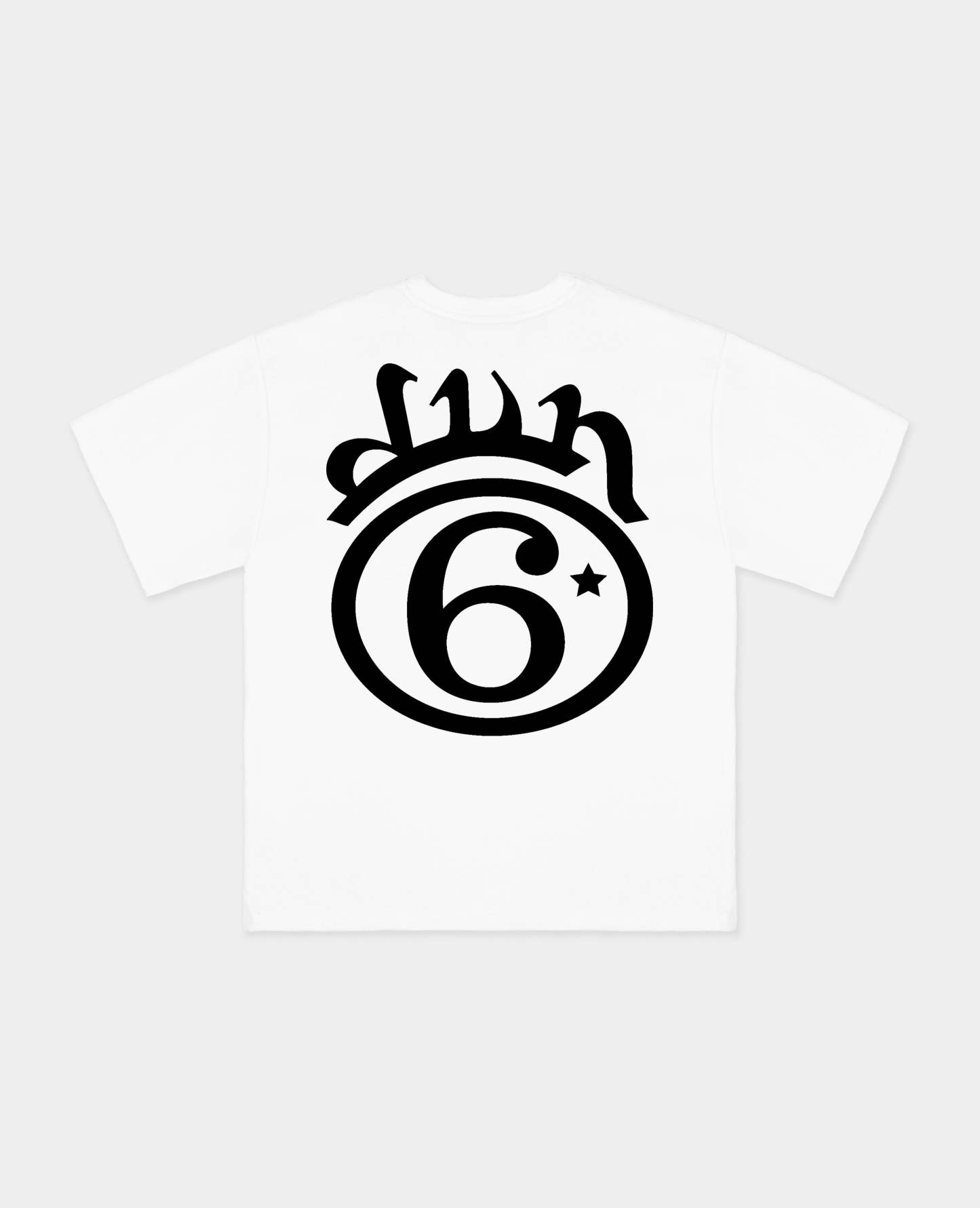 6STARS WHITE T-SHIRT-Kikonat