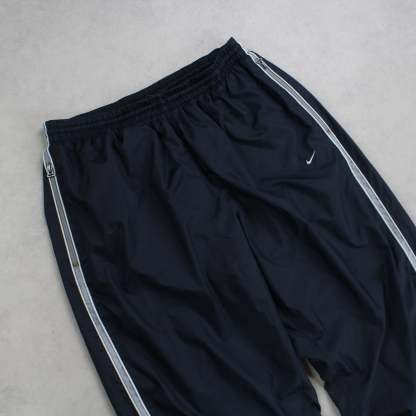 RARE 2000s Trackpants Navy-Kikonat