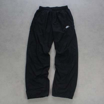 RARE 2000s Trackpants Black-Kikonat