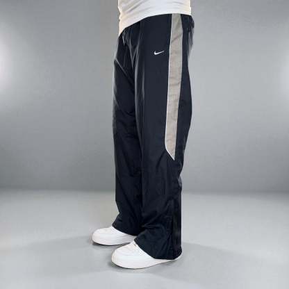 RARE 2000s Baggy Trackpants Navy-Kikonat