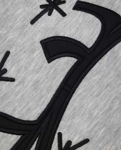 MOTTLED GREY ZIP-Kikonat