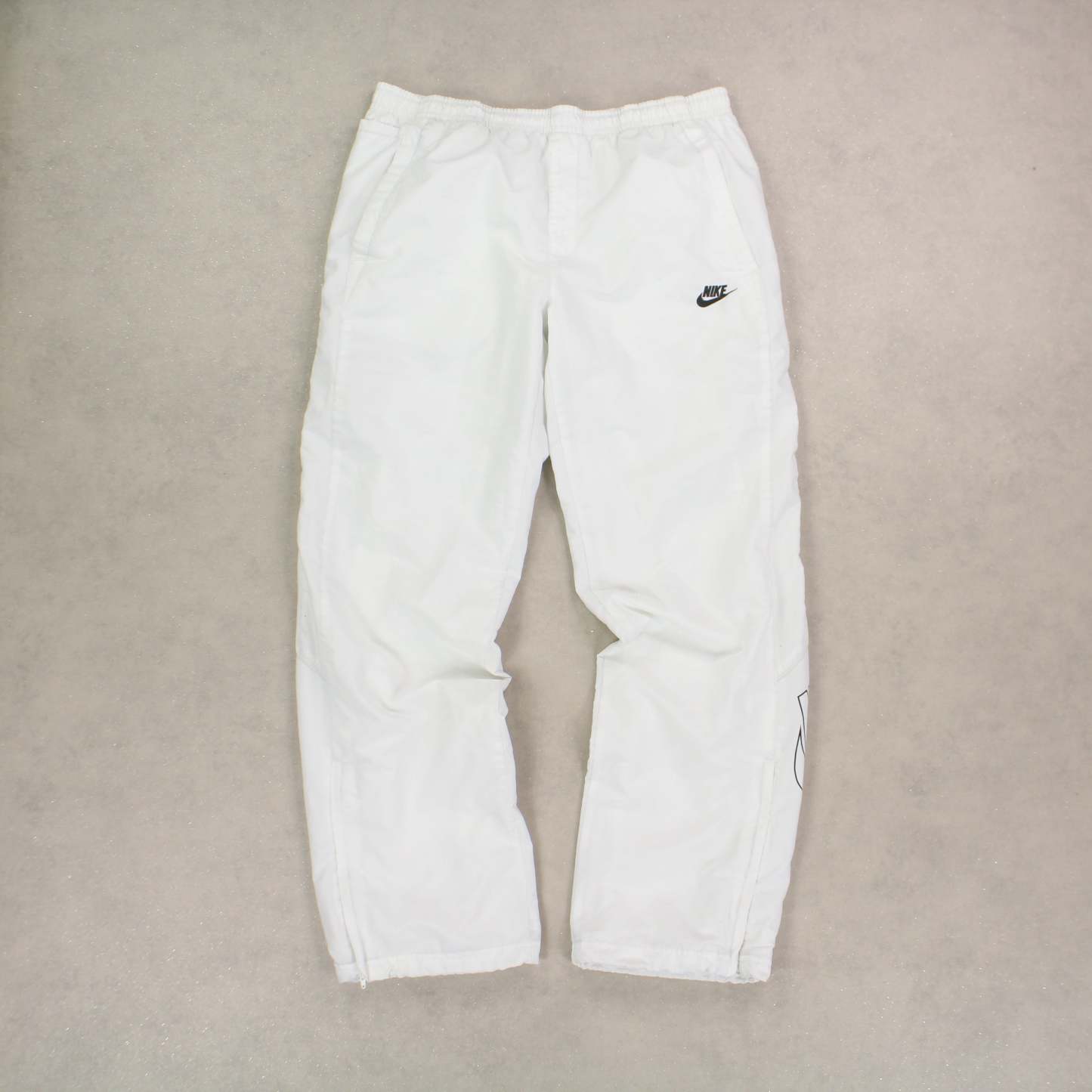 RARE 2000s Trackpants White-Kikonat