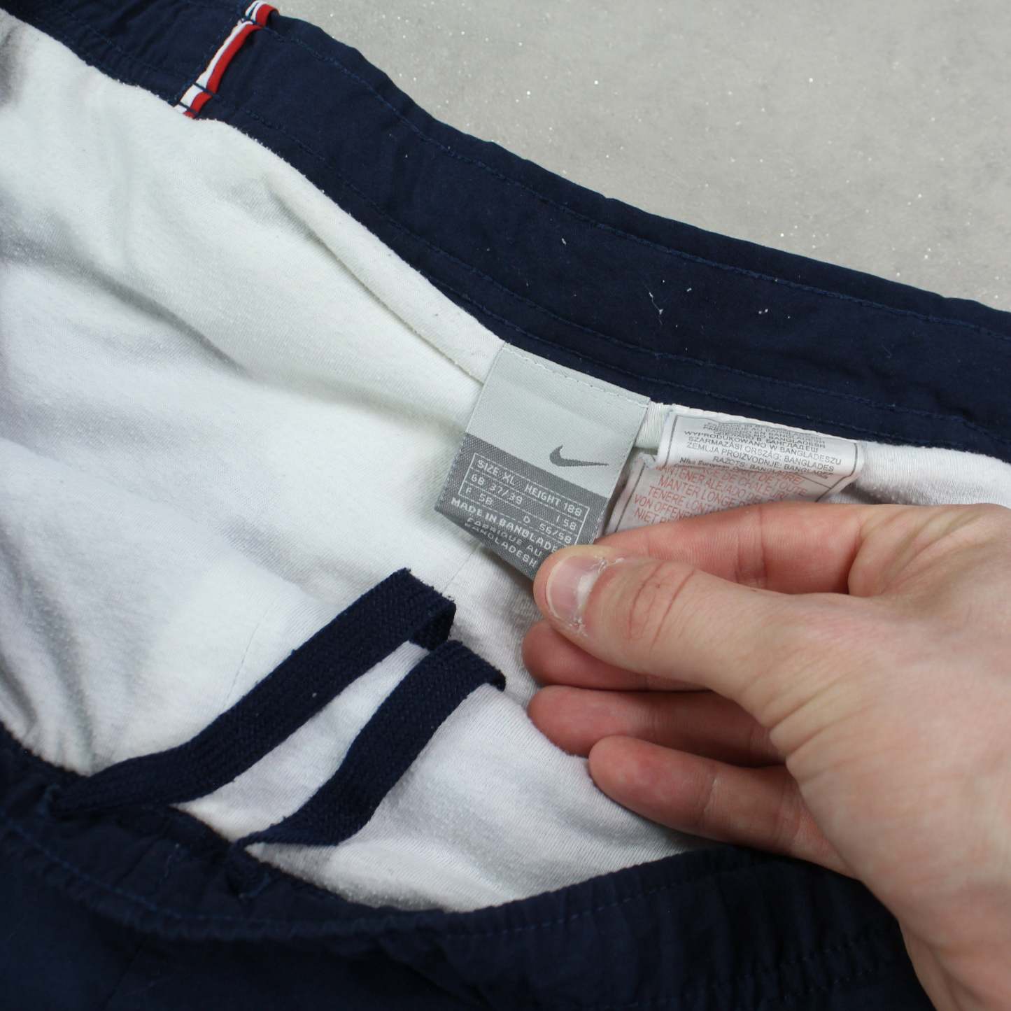 RARE 2000s Trackpants Navy-Kikonat