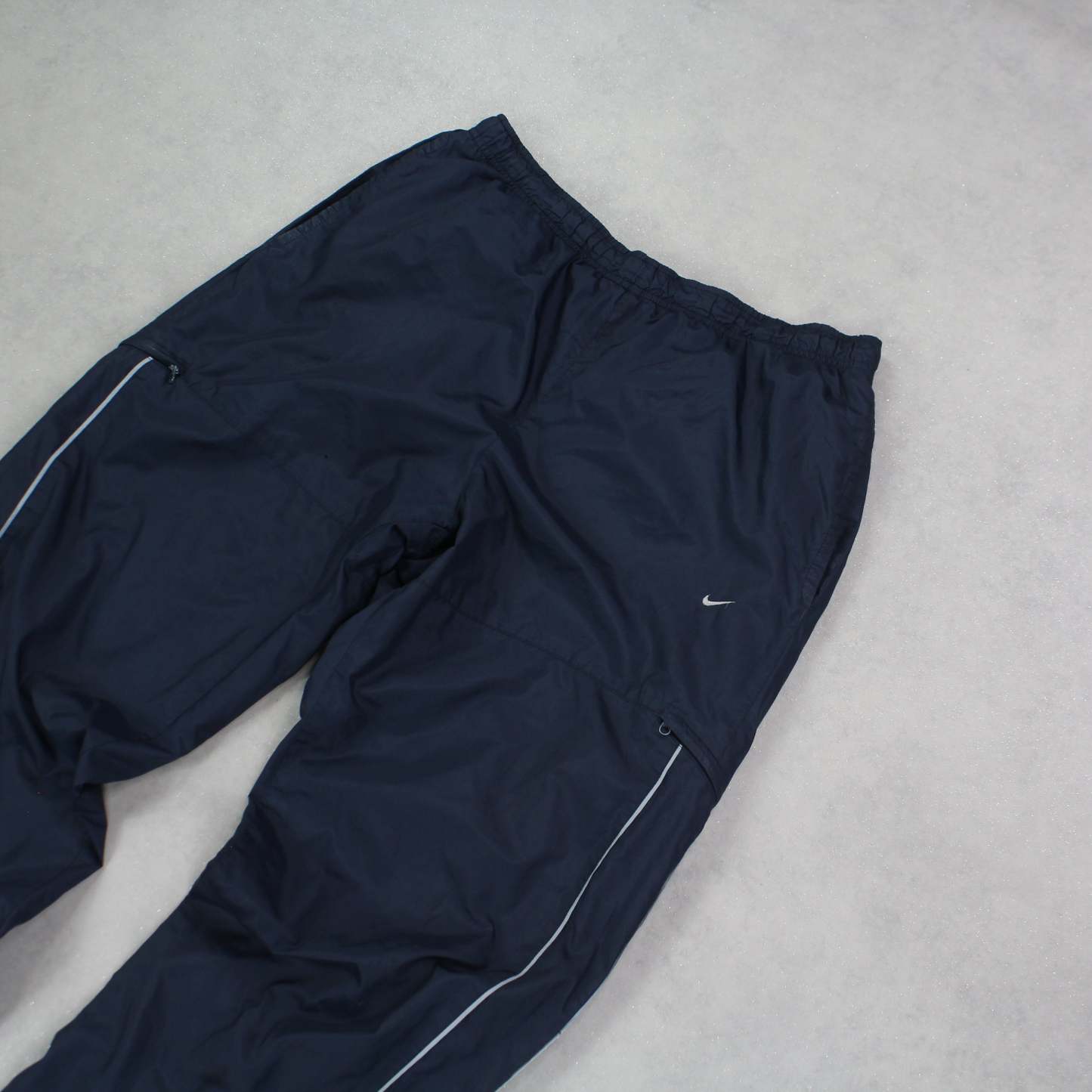 RARE 2000s Trackpants Navy-Kikonat