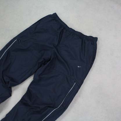 RARE 2000s Trackpants Navy-Kikonat