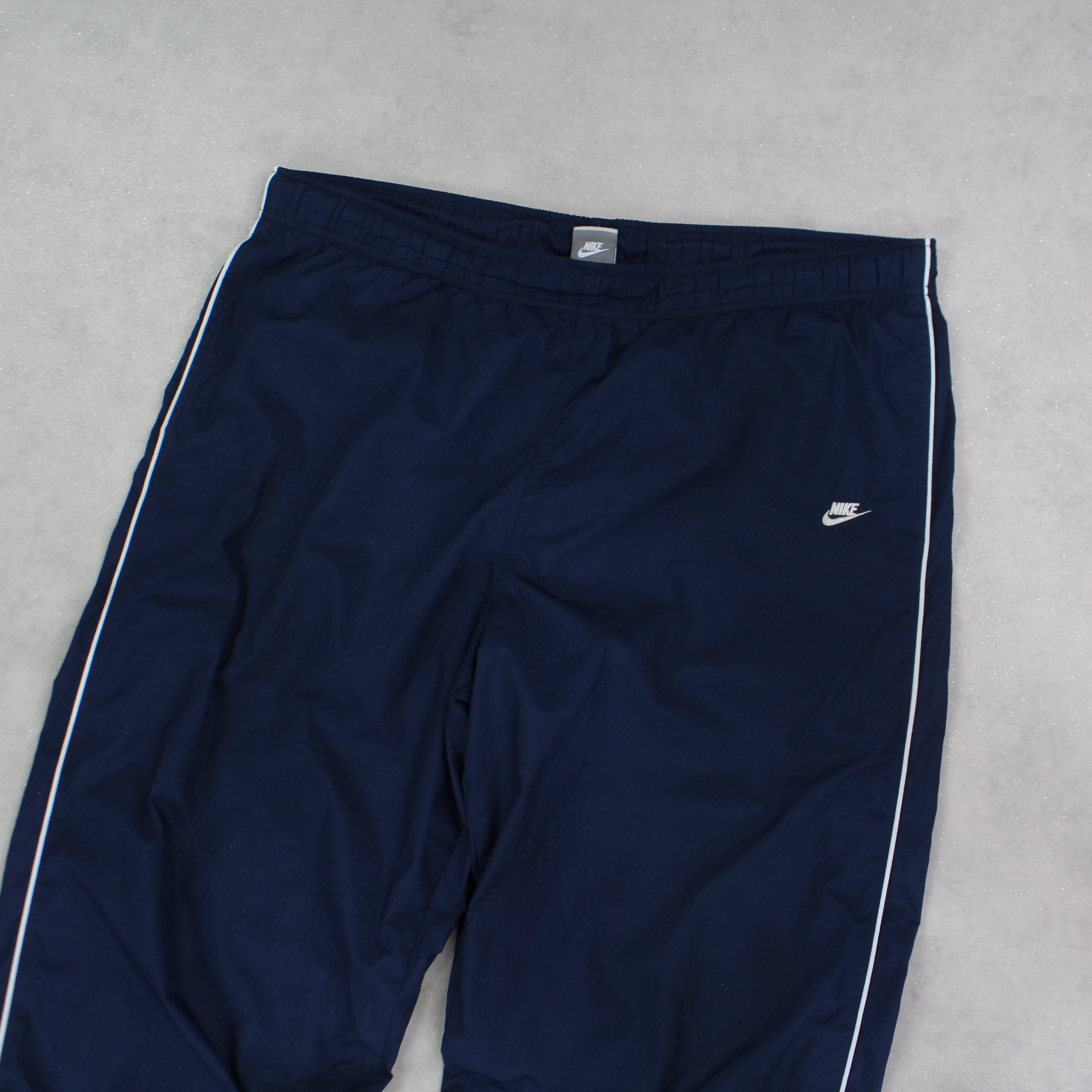 RARE 2000s Baggy Trackpants Navy-Kikonat