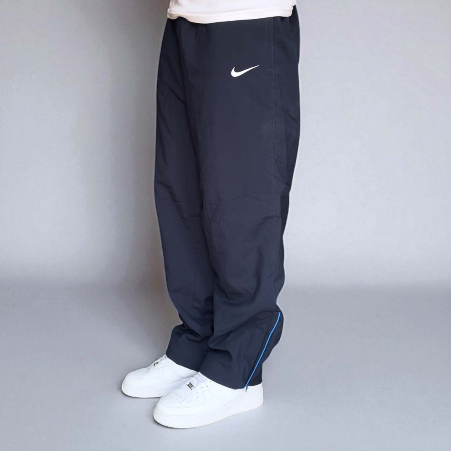 RARE 2000s Trackpants Navy-Kikonat