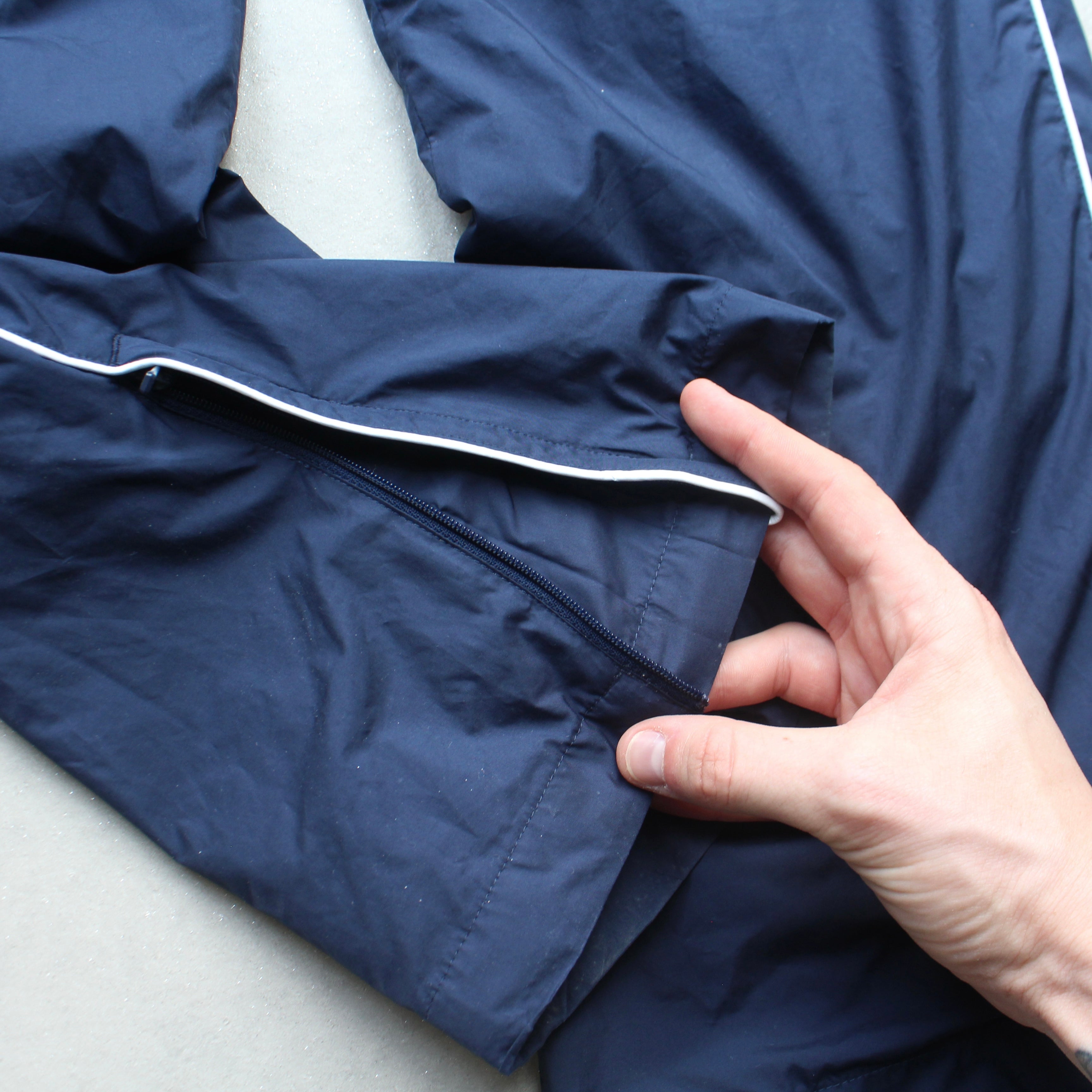 RARE 2000s Trackpants Navy-Kikonat