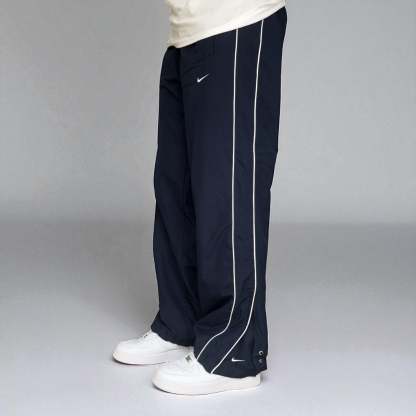RARE 2000s Baggy Trackpants Navy-Kikonat