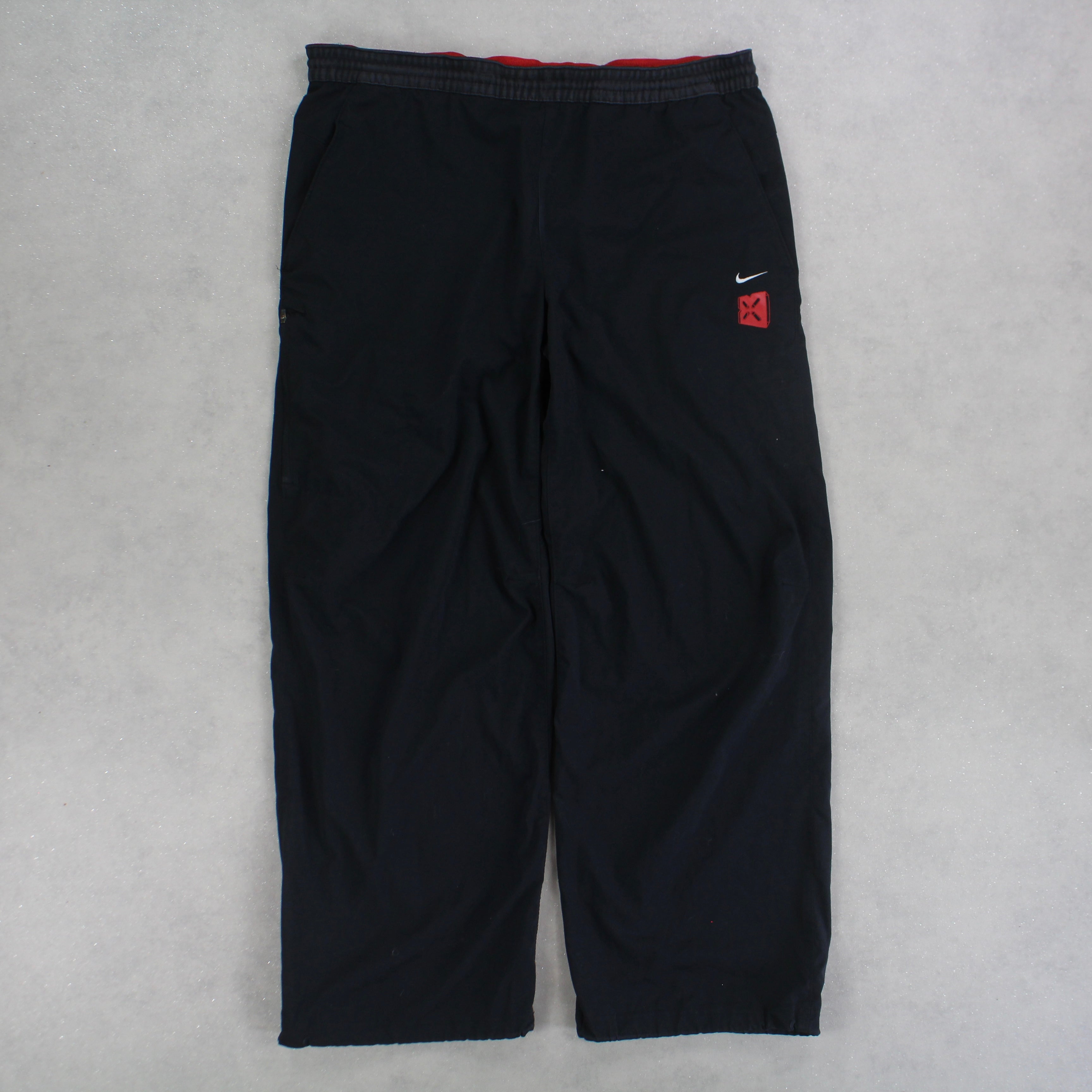 RARE 00s Trackpants Black-Kikonat