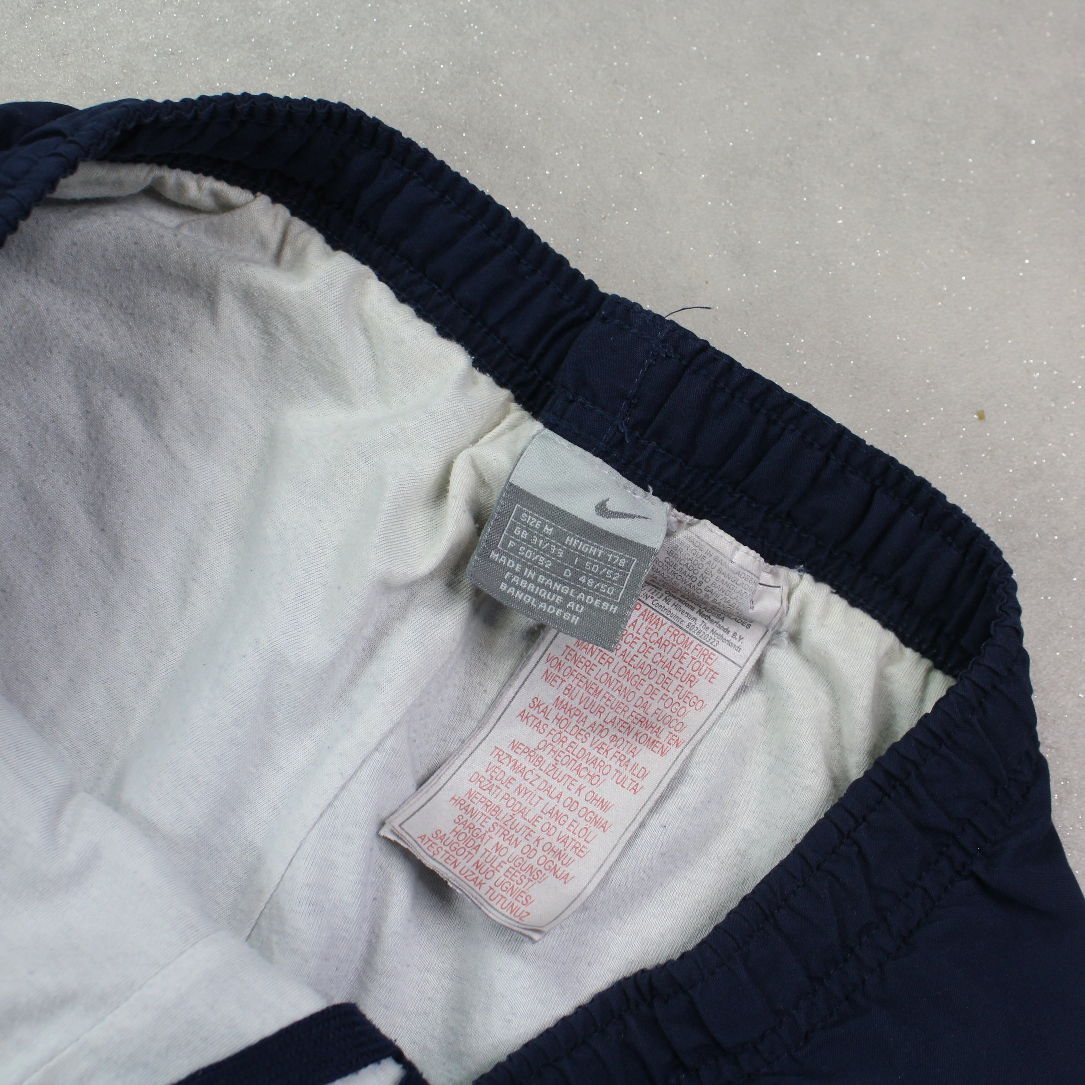 2000s Trackpants Navy-Kikonat