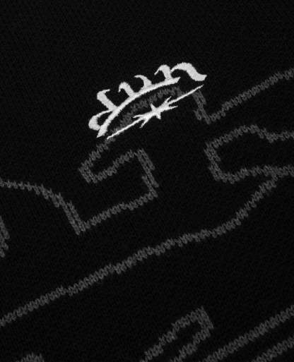 BLACK KNITWEAR-Kikonat