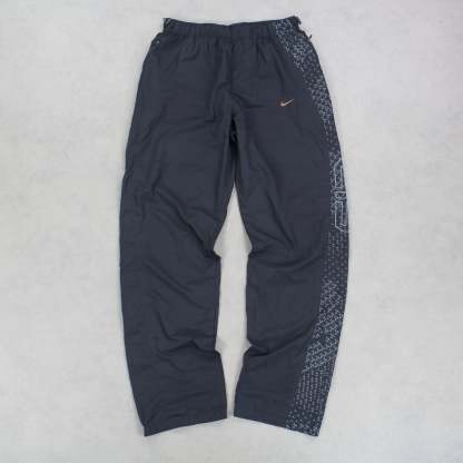 RARE 2000s Baggy Air Trackpants Grey-Kikonat