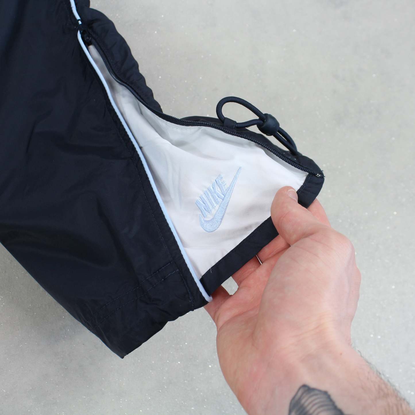 SUPER RARE 2000s Trackpants Navy-Kikonat