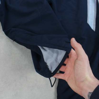 RARE 00s Baggy Trackpants Navy-Kikonat