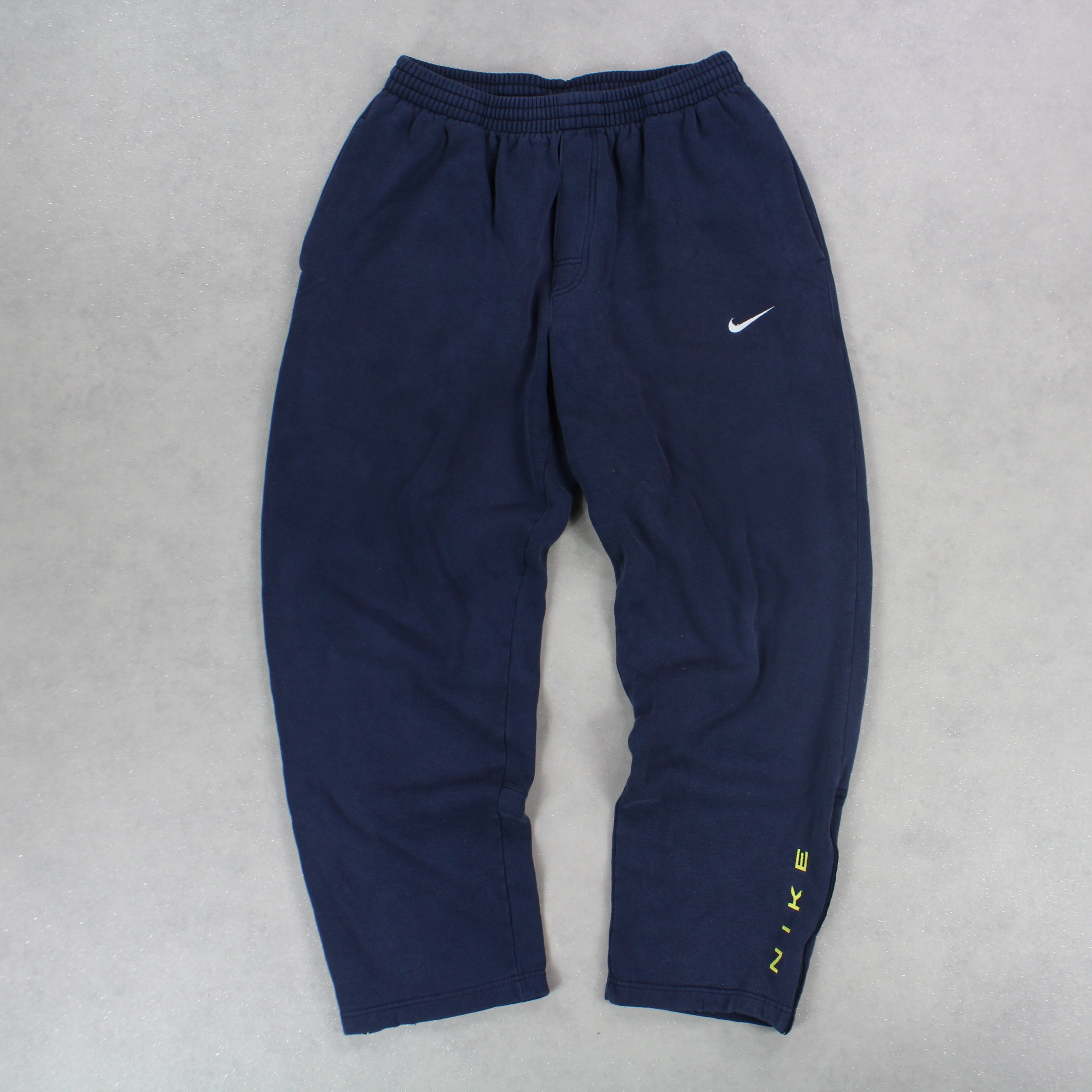 RARE 1990s Baggy Joggers Navy-Kikonat