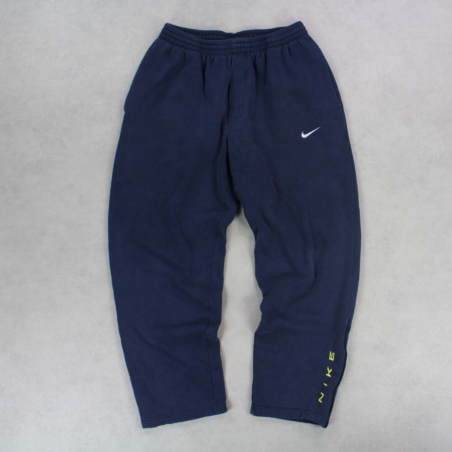 RARE 1990s Baggy Joggers Navy-Kikonat