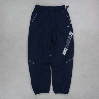 RARE 2000s 72 Trackpants Navy-Kikonat