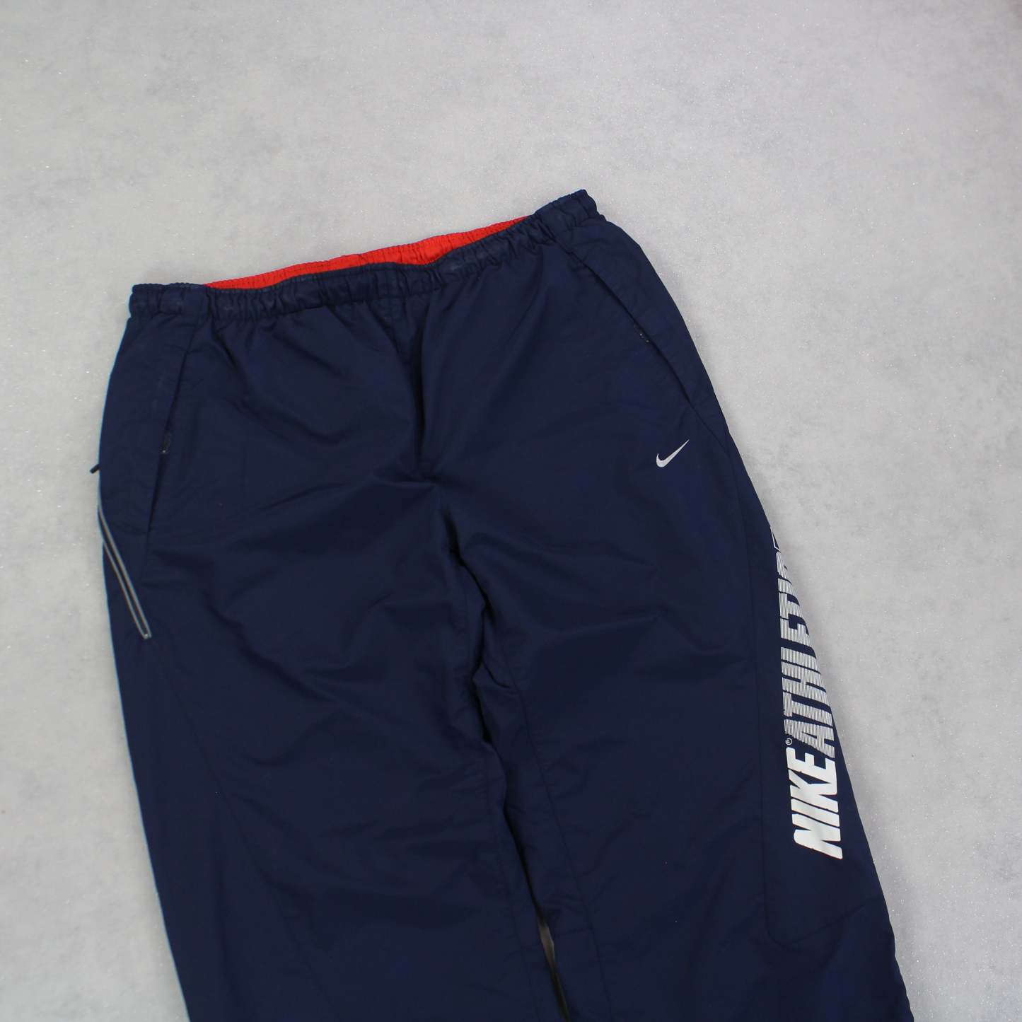 RARE 2000s Baggy Trackpants Navy-Kikonat