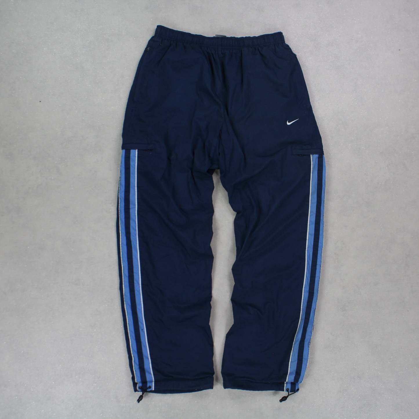 RARE 2000s Trackpants Navy-Kikonat