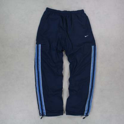 RARE 2000s Trackpants Navy-Kikonat