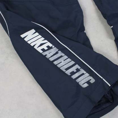 RARE 00s Athletic Trackpants Navy-Kikonat