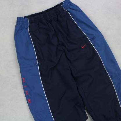 SUPER RARE 2000s Trackpants Navy-Kikonat