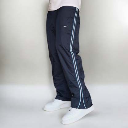 SUPER RARE 2000s Trackpants Navy-Kikonat