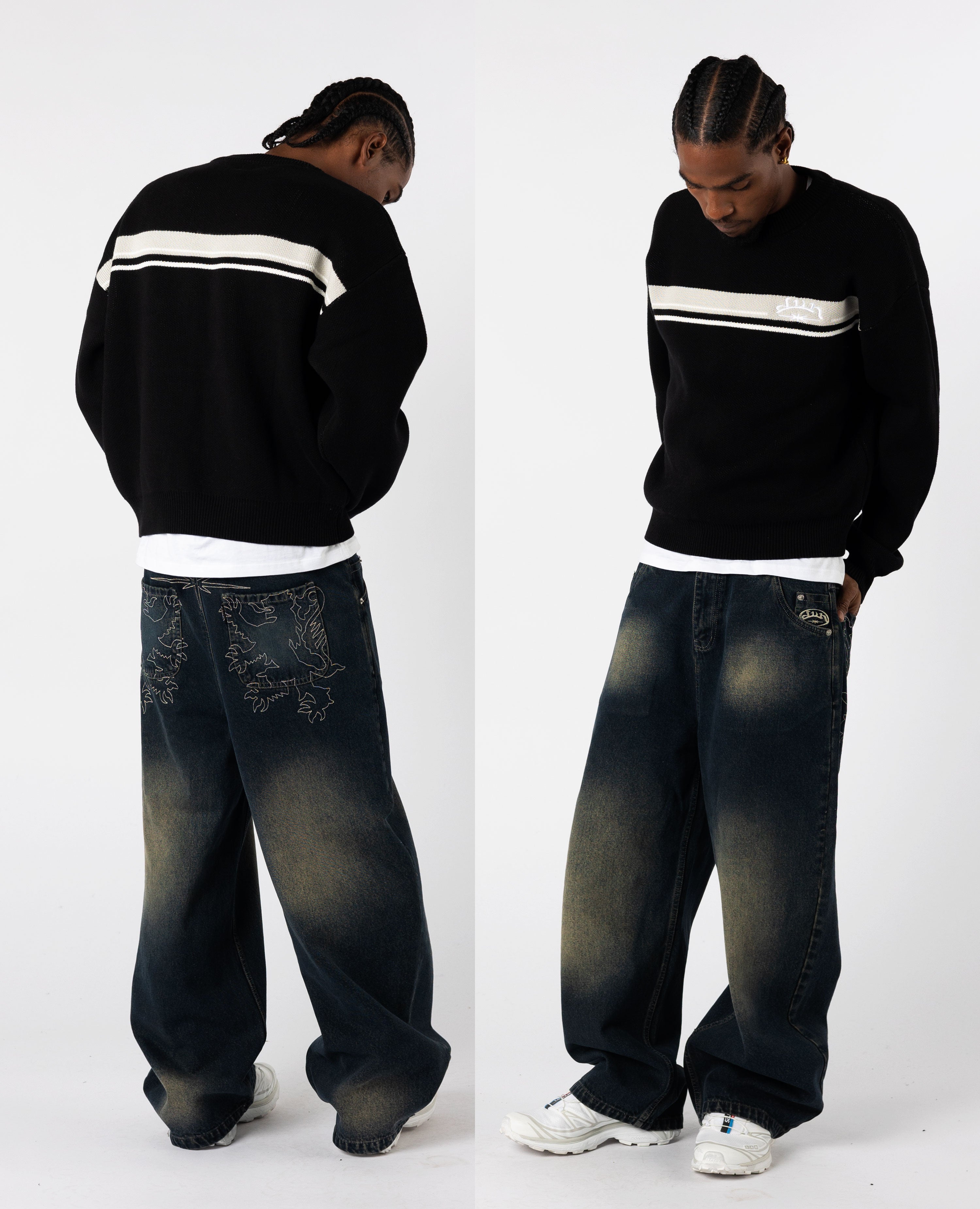 DARK LINE KNIT-Kikonat