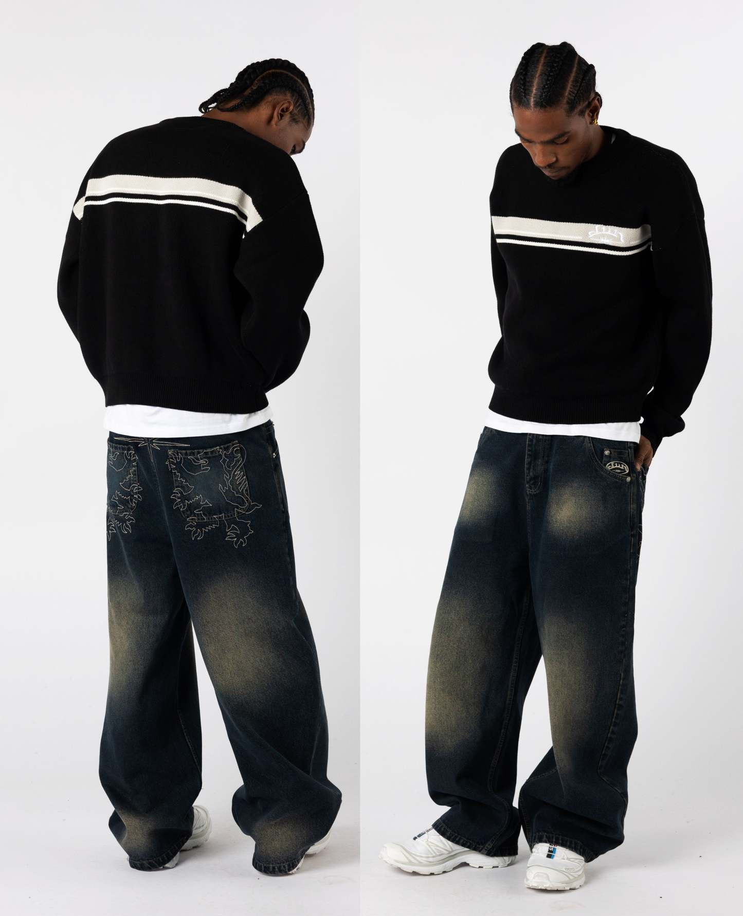 DARK LINE KNIT-Kikonat