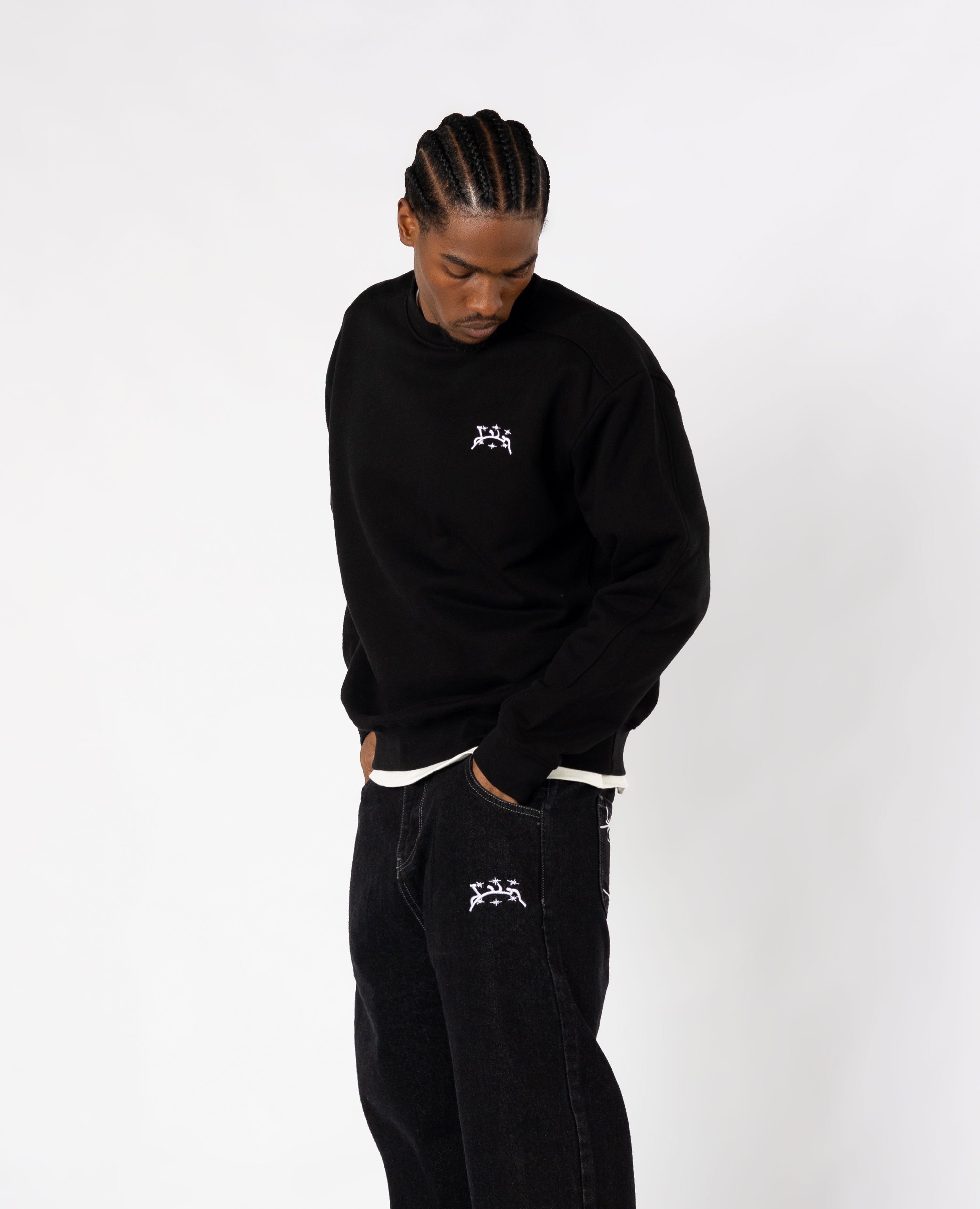 DARK CURB CREWNECK-Kikonat