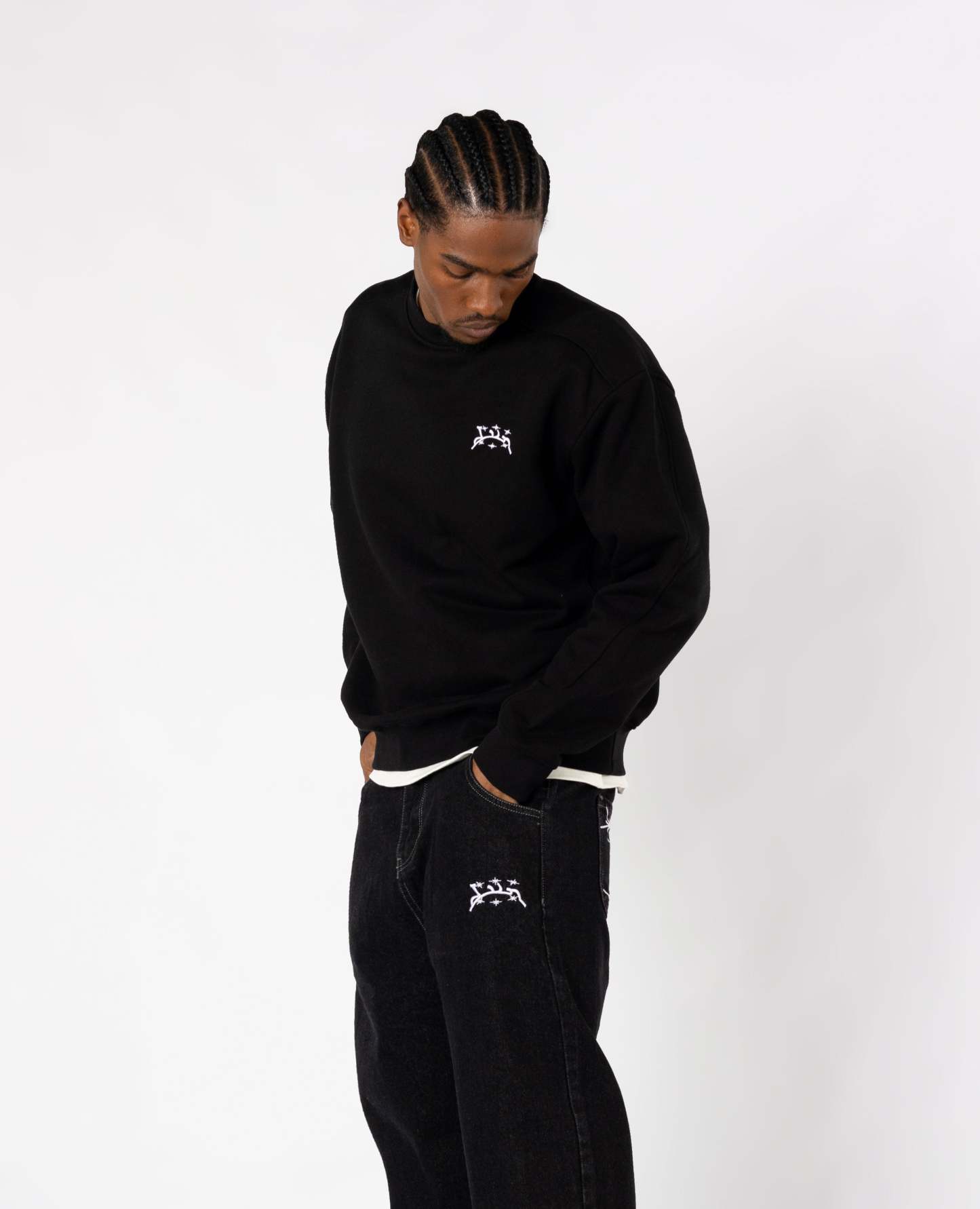 DARK CURB CREWNECK-Kikonat