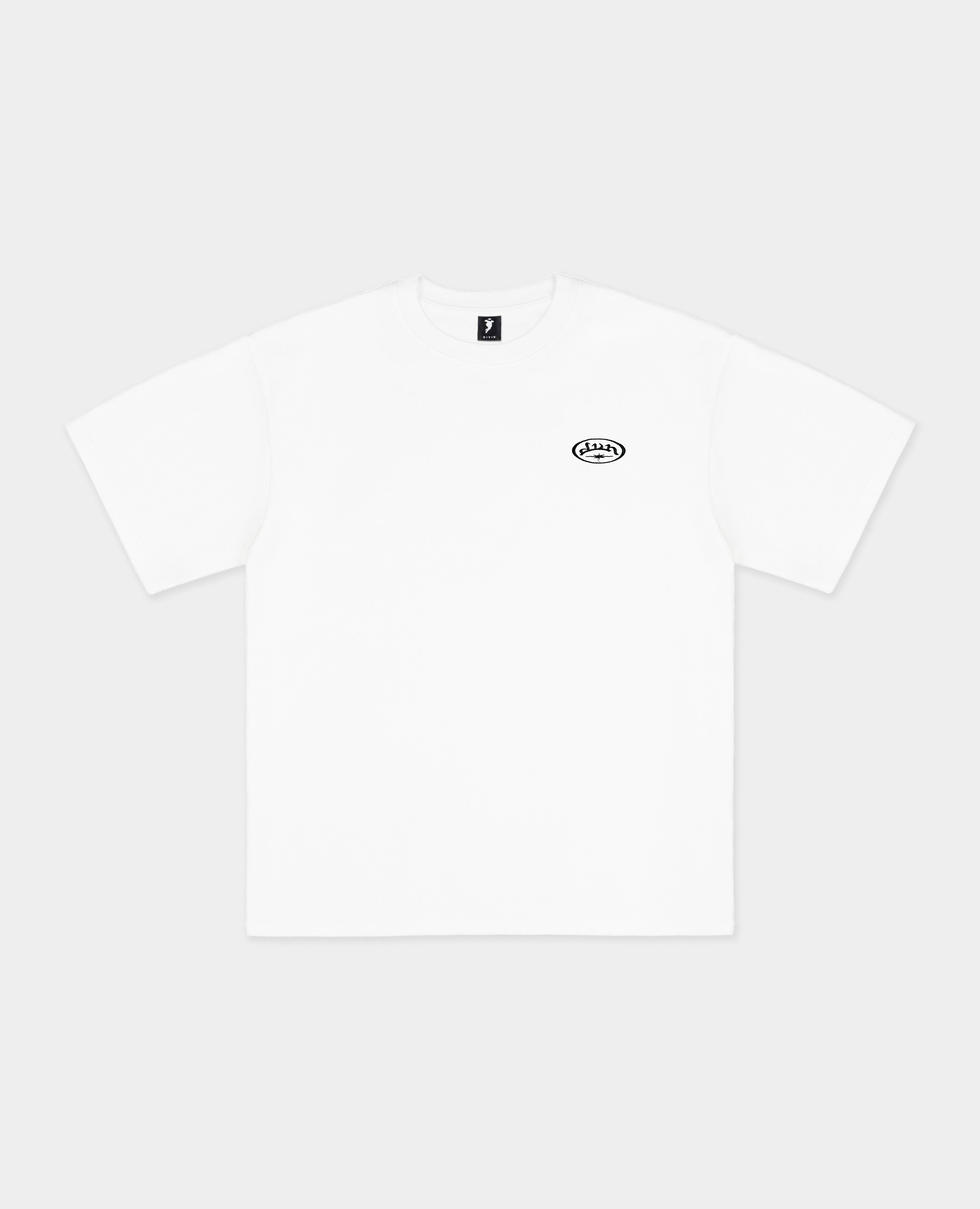 6STARS WHITE T-SHIRT-Kikonat