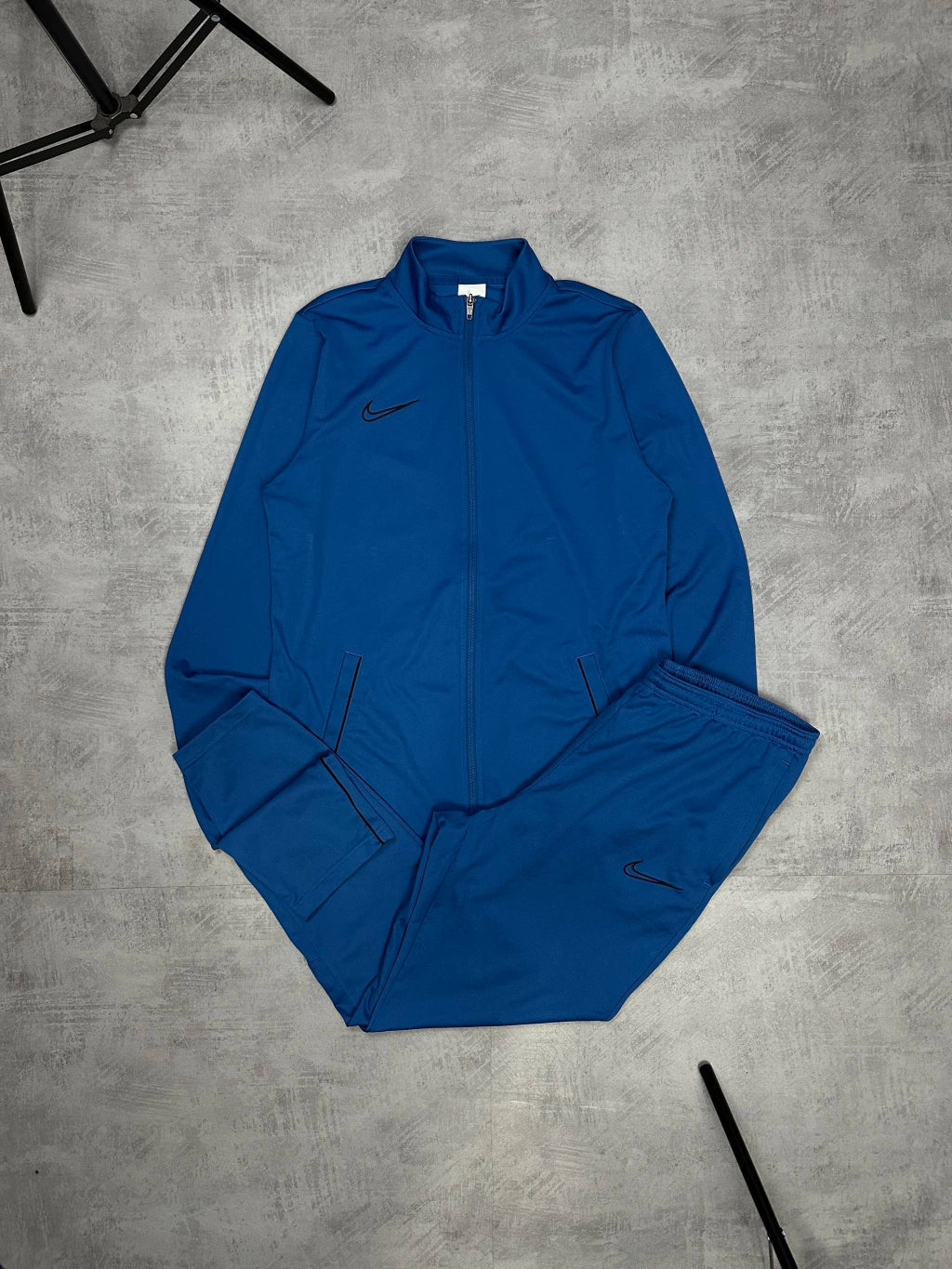 Conjunto  Dri-Fit 2021 (Azul e Preto)-Kikonat