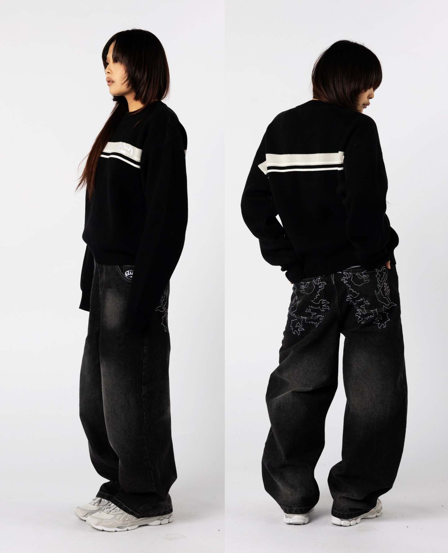 DARK LINE KNIT-Kikonat