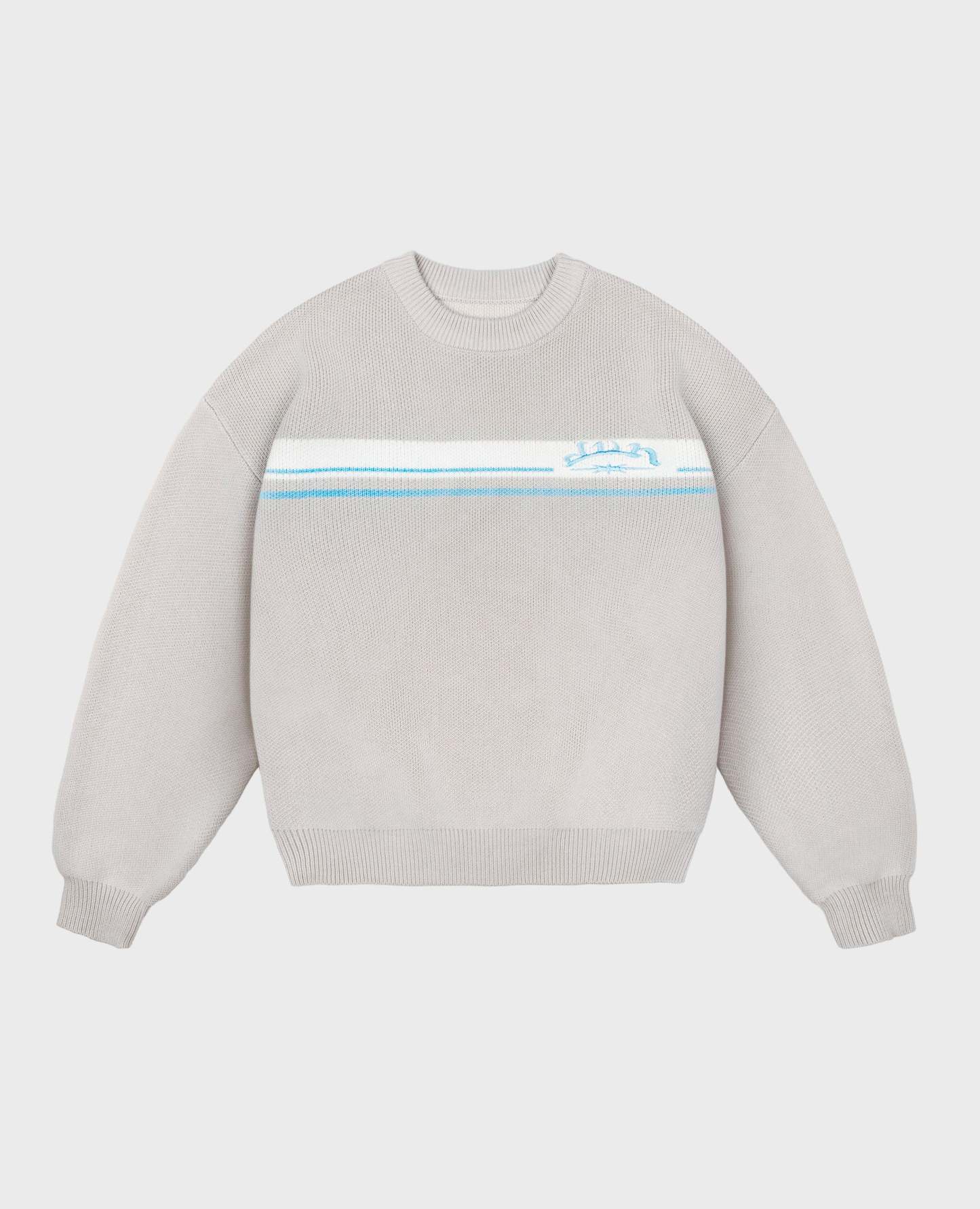 GREY LINE KNIT-Kikonat