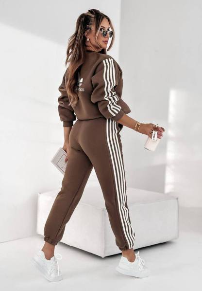 3-Stripes Tracksuit Set - Premium Sport Chic Style-Kikonat