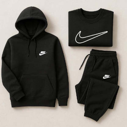 NK™ Essential Set - Hoodie, T-shirt and jogging pants-Kikonat