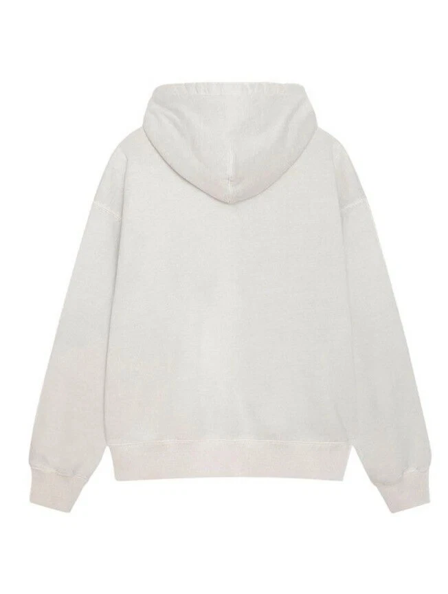 STONE WSHD FLEECE ZIP HOODIE-Kikonat