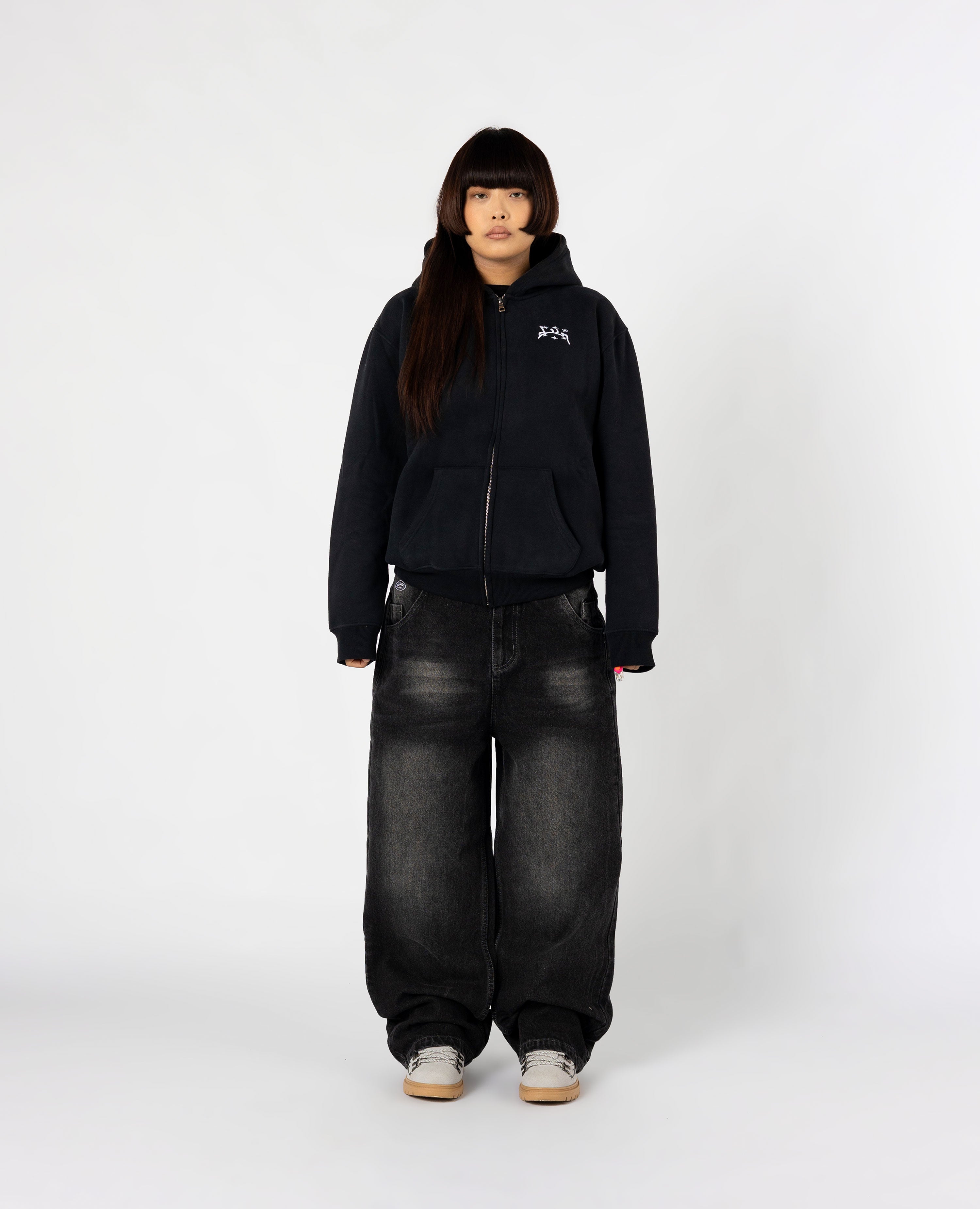 CURB ZIP BLACK-Kikonat