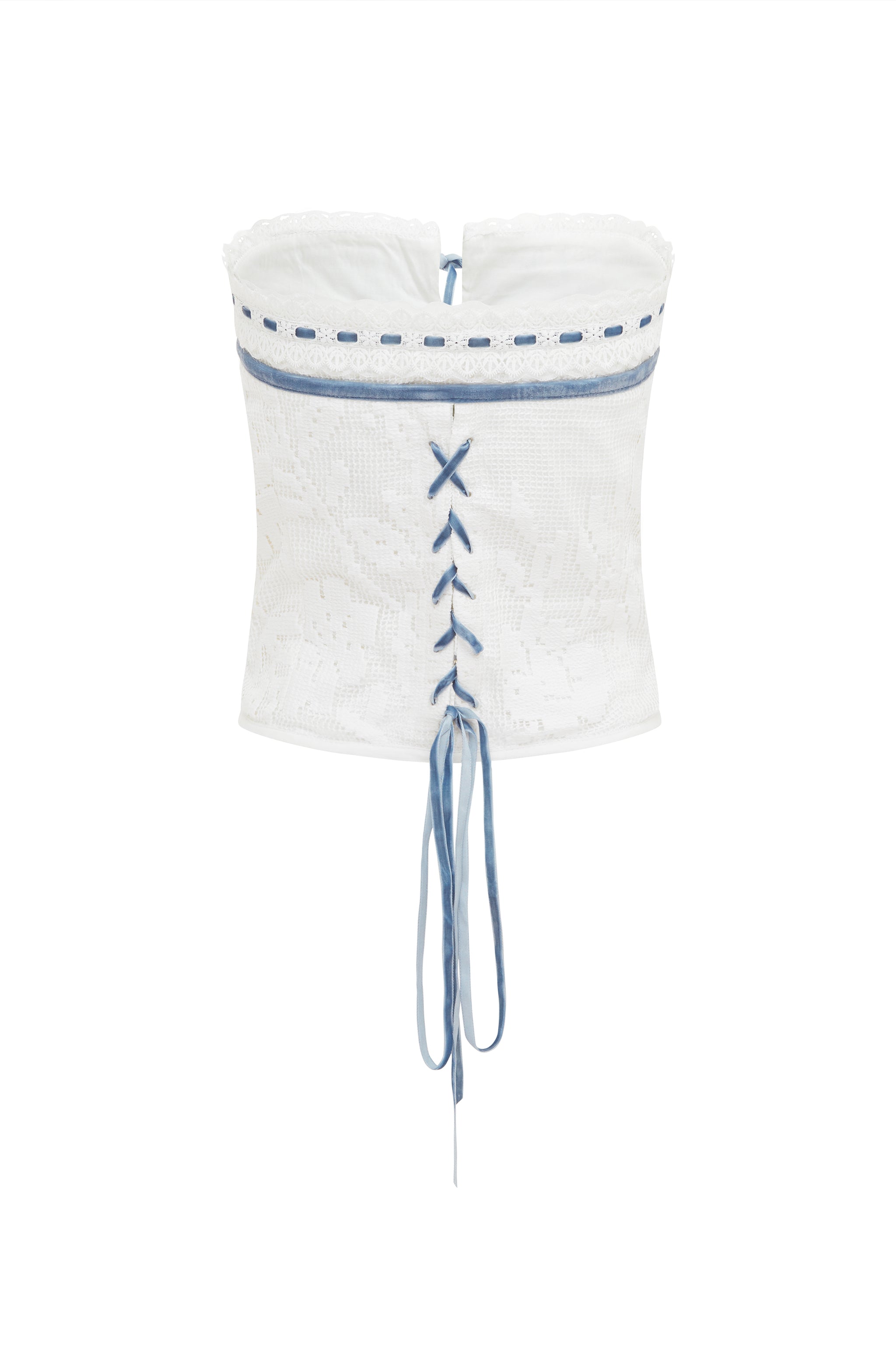 Sabrin Top | White Lace