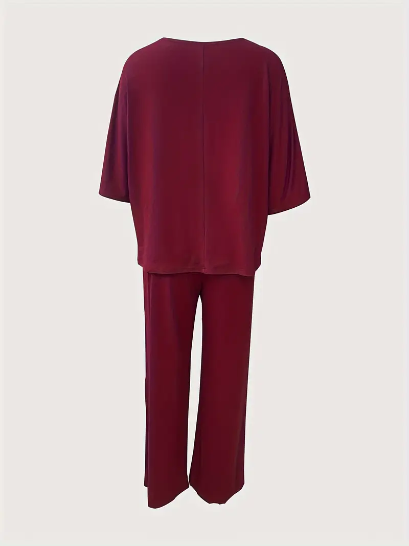 ELEGANCKI JEDNOKOLOROWY GARNITUR DAMSKI | DARMOWA WYSYŁKA + LIMITOWANA PROMOCJA!