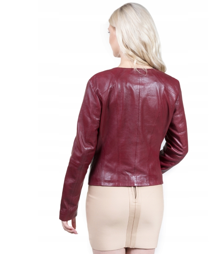 🔥 WYPRZEDAŻ! Prawdziwa kurtka skórzana damska – Klasyczny krój & Najwyższa jakość ✨
