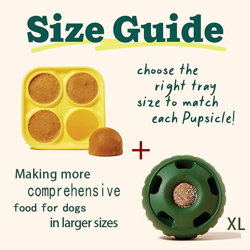 Interactive Silicone Treat Dispensing Ball for Dogs – Slow Feeder Chew Toy